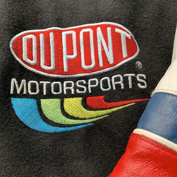 Vintage Jeff Gordon NASCAR Motorsports Reversible Varsity Jacket - Picture 5 of 13